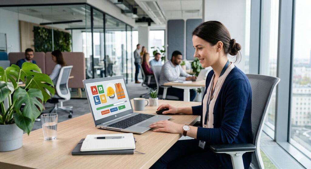 Nowoczesne szkolenie BHP online z wykorzystaniem technologii AI
